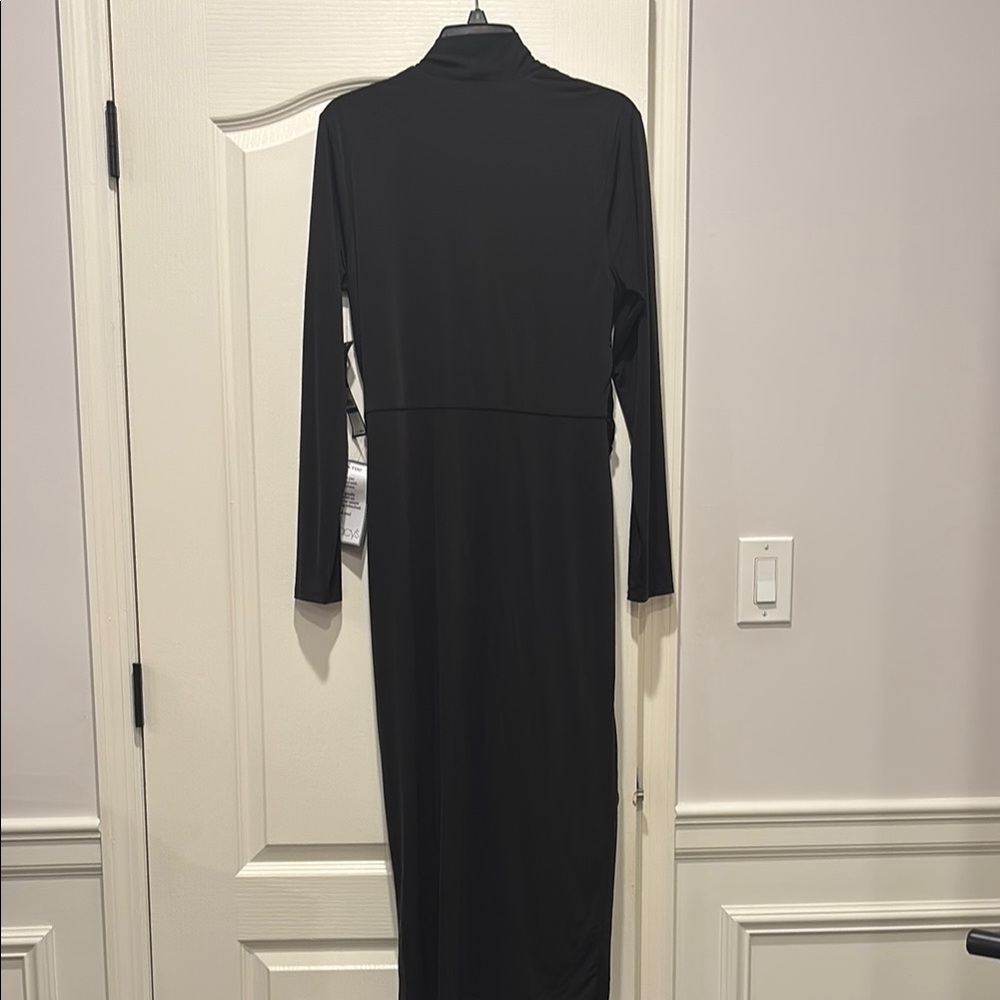RACHEL Rachel Roy Black Long Sleeve Dress - Picture 5 of 5